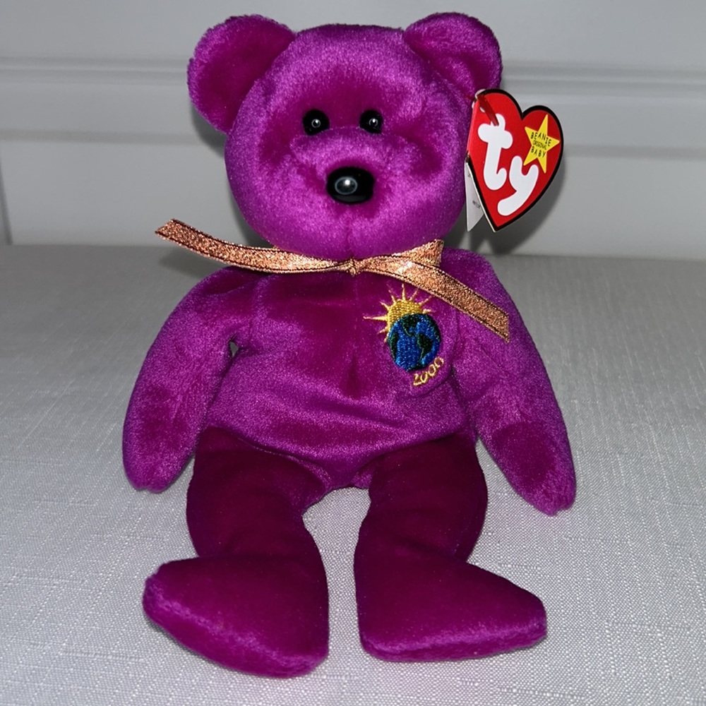 Millennium Bear Beanie Baby
